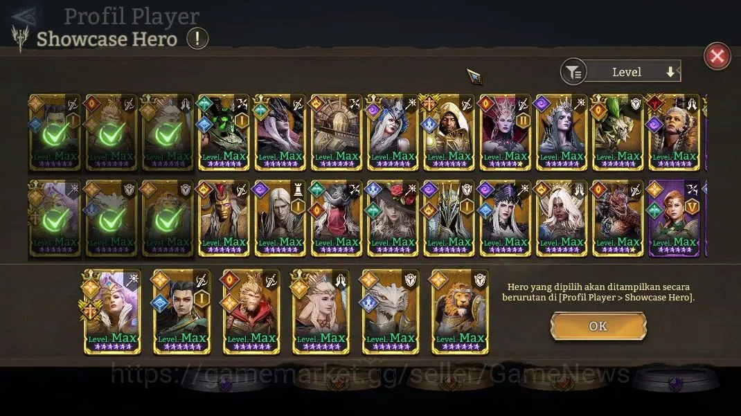 Watcher of Realms Accounts GLOBAL 60x|Lv62|3.35M Power|11 Lord[IngridA6,Arach image 20