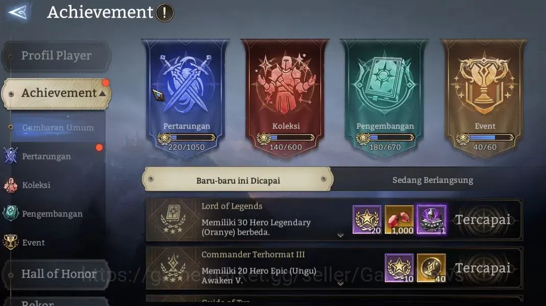 Watcher of Realms Accounts GLOBAL 60x|Lv62|3.35M Power|11 Lord[IngridA6,Arach image 3