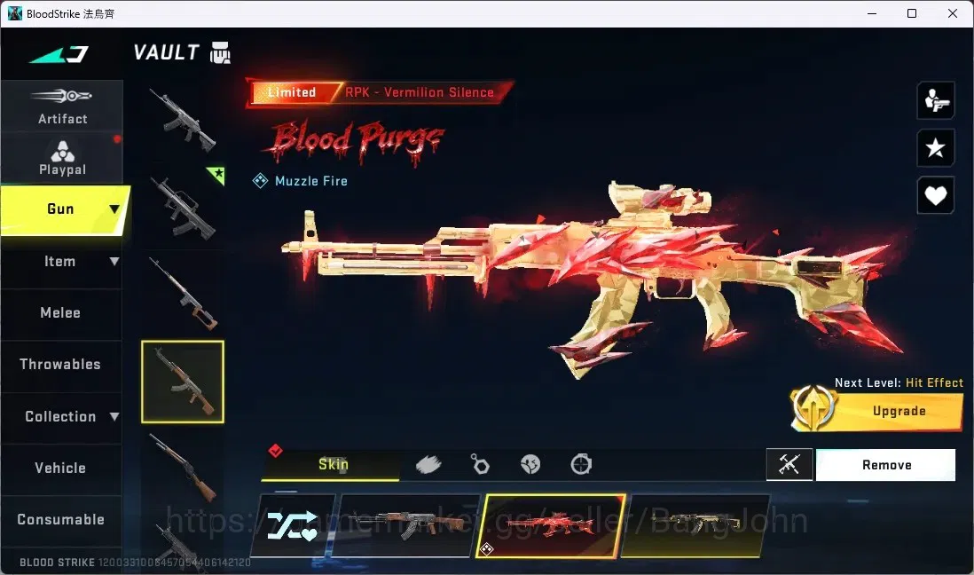 Blood Strike Accounts ASIA | 2 EVANGALAION GUNS|3 TR GUNS|1 ULTRA MELEE| image 14