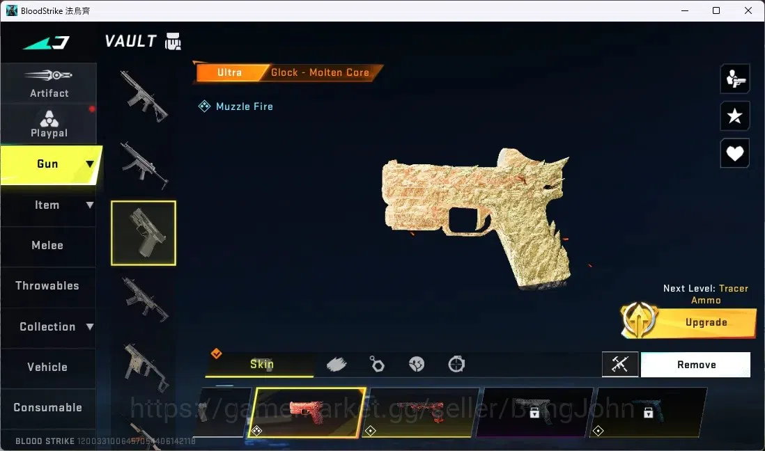 Blood Strike Accounts ASIA | 2 EVANGALAION GUNS|3 TR GUNS|1 ULTRA MELEE| image 3