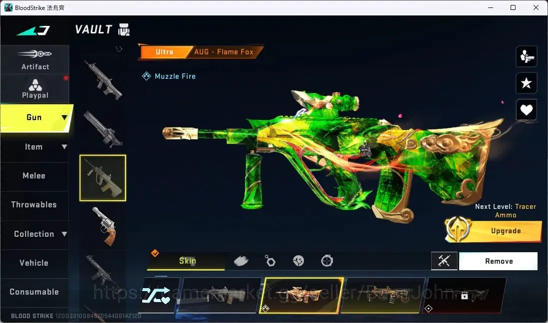 Blood Strike Accounts ASIA | 2 EVANGALAION GUNS|3 TR GUNS|1 ULTRA MELEE| image 8