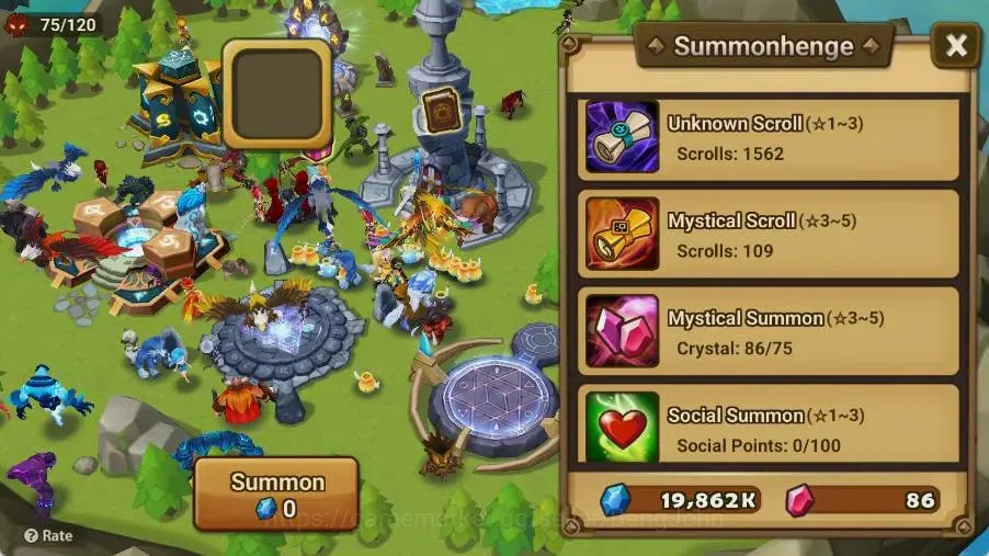 Summoners War: Sky Arena Accounts Starter GLOBAL | NB 5 TESHAR,Starter Gacha 115 12Y+160 11Y Scrool, 3 Legendary All 5