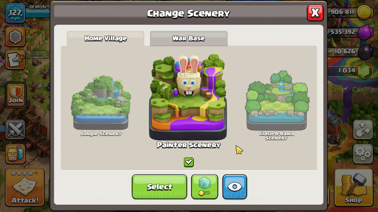 Clash of Clans Accounts Mid-Tier TH 14 - BH 9|Limited Skin|LV 127|HH 7|BK 67,AQ 70,GW 50,MP 49,RC 25 +1K Gem|CN OFF|Protect 2
