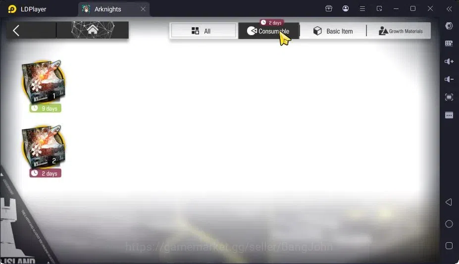 Arknights Accounts Mid-Tier Global | Lv 33 | 4 STD Char | Blaze, Lin, Exusiai, Angelina |  1960 Orundum, 75 Originite 7