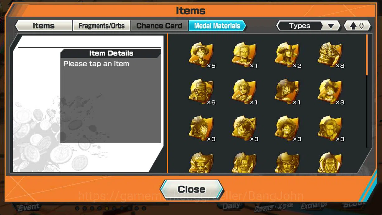 One Piece Bounty Rush Accounts GLOBAL | EX 5 | ST Ethanbaron, Borsalino, Kuja Han image 13