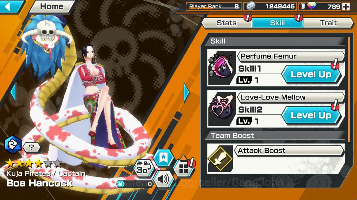 One Piece Bounty Rush Accounts GLOBAL | EX 5 | ST Ethanbaron, Borsalino, Kuja Han image 5