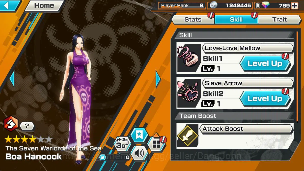 One Piece Bounty Rush Accounts GLOBAL | EX 5 | ST Ethanbaron, Borsalino, Kuja Han image 9