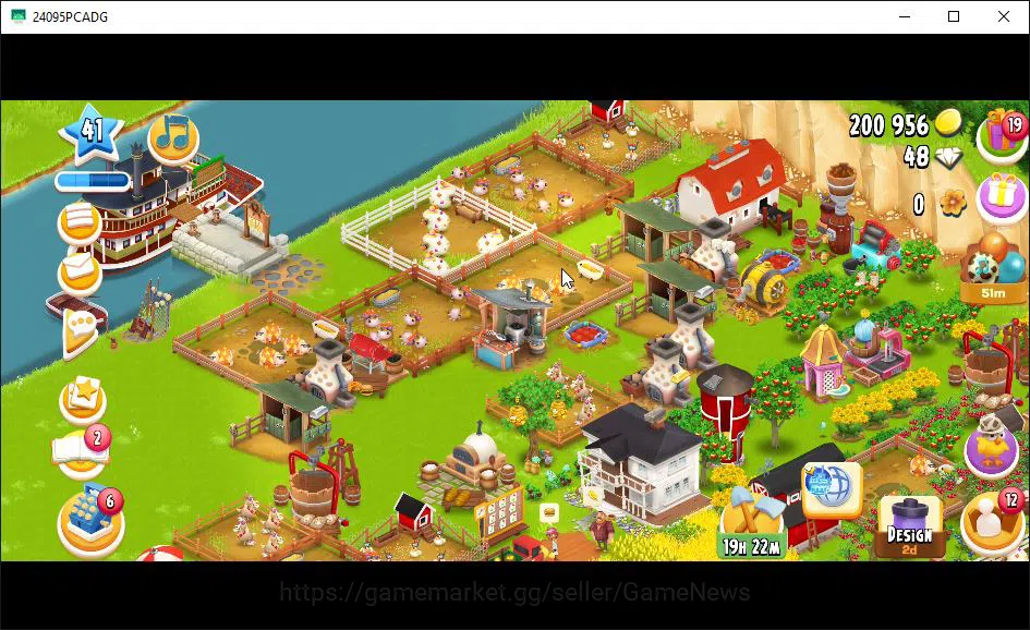 Hay Day Accounts Level 41 | Barn Storage 1100 + Silo Storage 625 | image 1