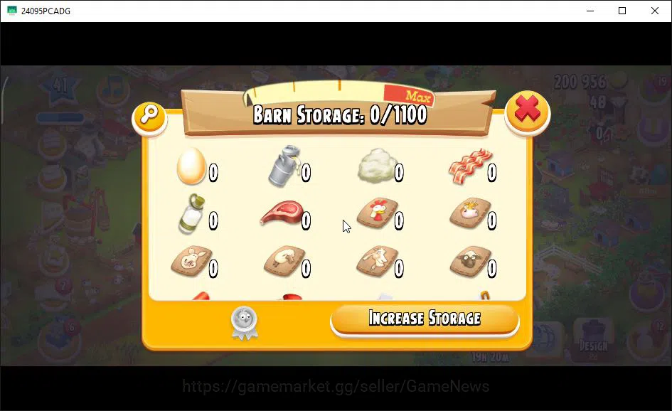 Hay Day Accounts Level 41 | Barn Storage 1100 + Silo Storage 625 | image 13