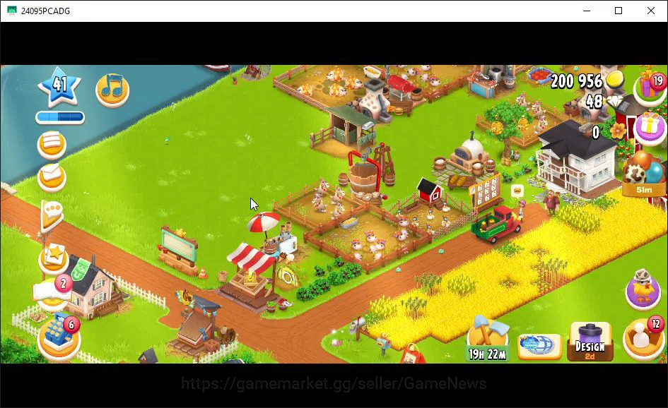 Hay Day Accounts Level 41 | Barn Storage 1100 + Silo Storage 625 | image 2