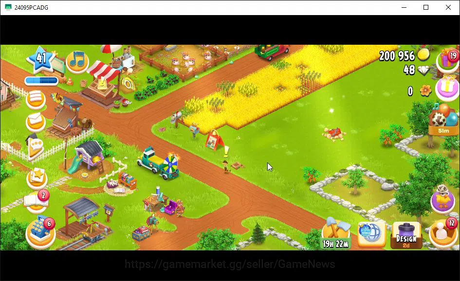 Hay Day Accounts Level 41 | Barn Storage 1100 + Silo Storage 625 | image 3