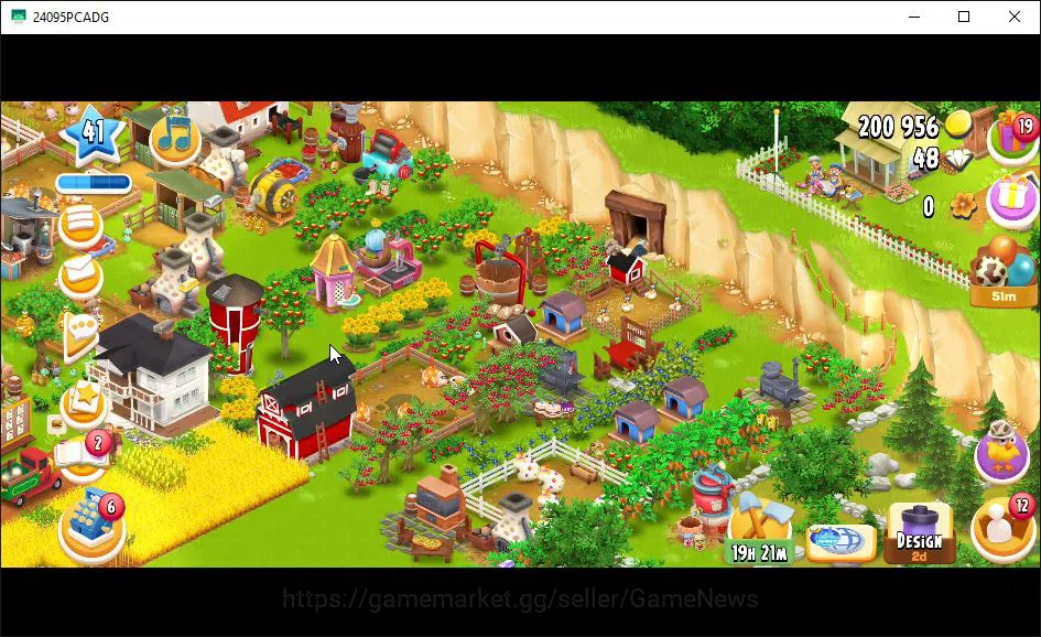 Hay Day Accounts Level 41 | Barn Storage 1100 + Silo Storage 625 | image 4