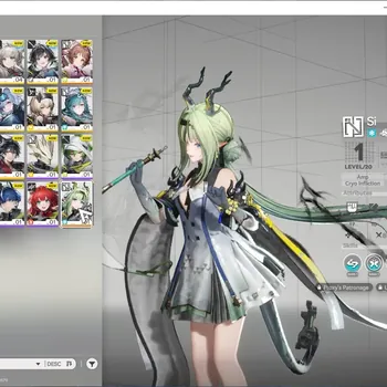 Arknights: Endfield Accounts NA/EU | Fresh Starter | Lv 2 | 2 SSR 1 Limited + 1 (*6 Weapon)| (Si) | Ardelia | Male Mc | Log