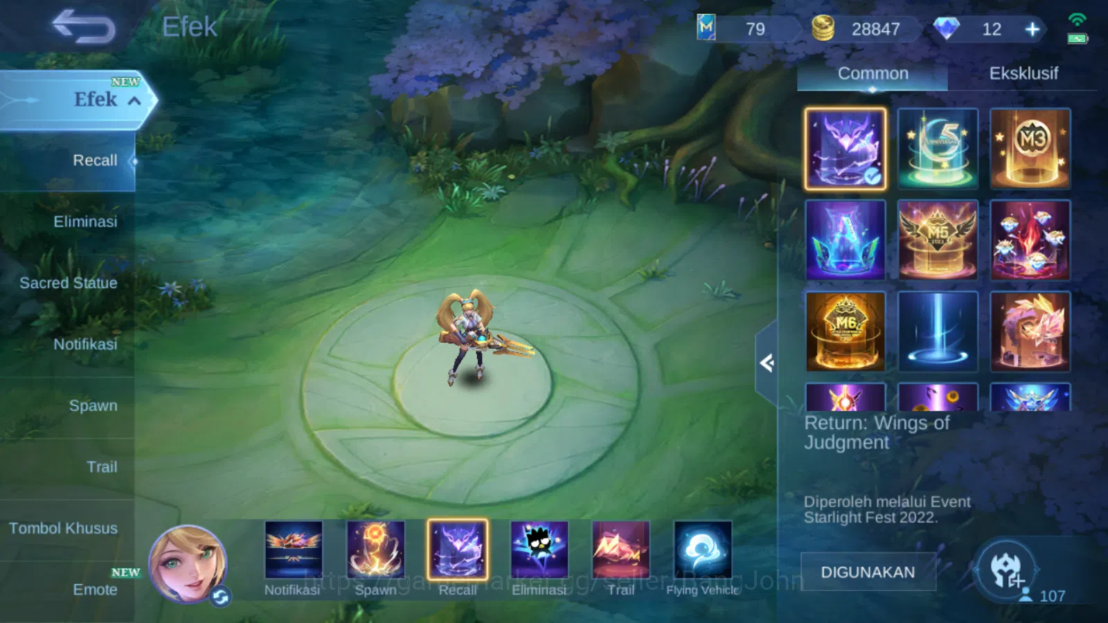 Mobile Legends: Bang Bang Accounts Others Hero 107 | skin 186 | kof karina | transformers roger | prime claude | cc natalia 6