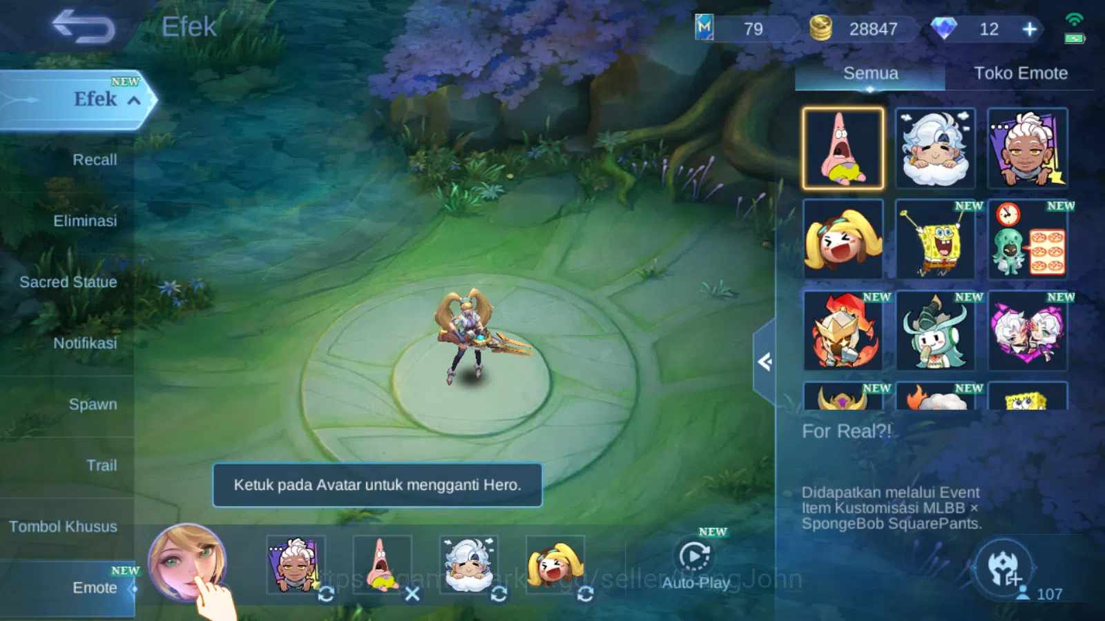 Mobile Legends: Bang Bang Accounts Others Hero 107 | skin 186 | kof karina | transformers roger | prime claude | cc natalia 9