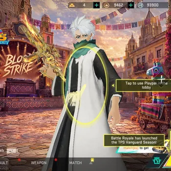 Blood Strike Accounts Mid-Tier Asia|Eternal Zero-Oda,UMP45 Lv3+Collab BLEACH Uzi-Zangetsu,Melee-Hyorinmaru,Toshiro|18