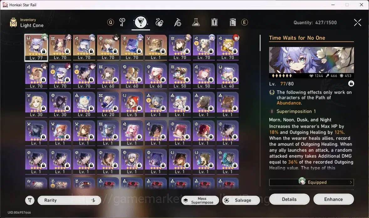 Honkai Star Rail Accounts ASIA TL 64 | 11 Limit TheHerta+Sign, SilverWolfLv9 image 11