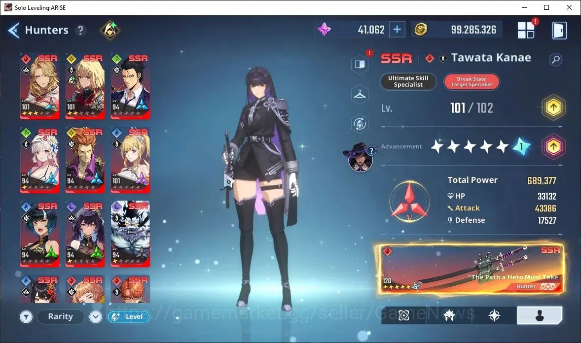 Solo Leveling: ARISE Accounts Lv102 2,3M Pwr|LennartA4+SignA6,KanaeA6+SignA10,Th image 5