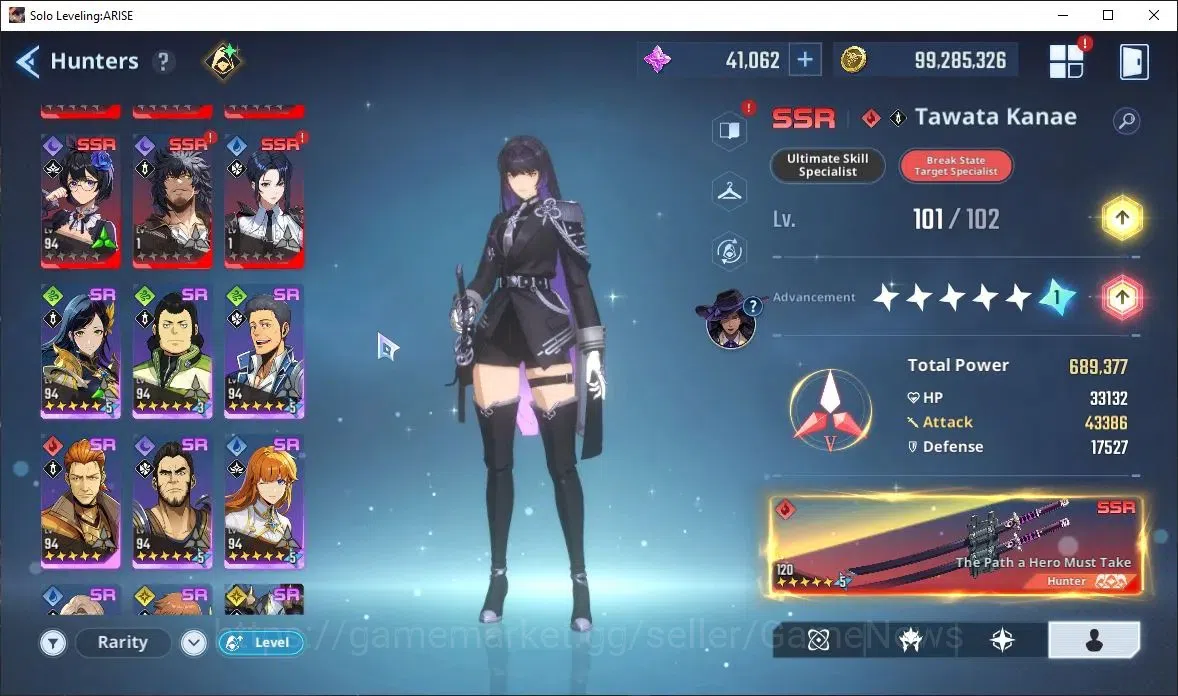 Solo Leveling: ARISE Accounts Lv102 2,3M Pwr|LennartA4+SignA6,KanaeA6+SignA10,Th image 7