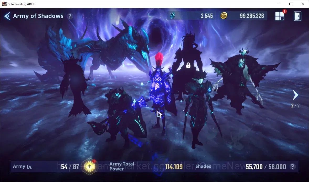 Solo Leveling: ARISE Accounts Lv102 2,3M Pwr|LennartA4+SignA6,KanaeA6+SignA10,Th image 8