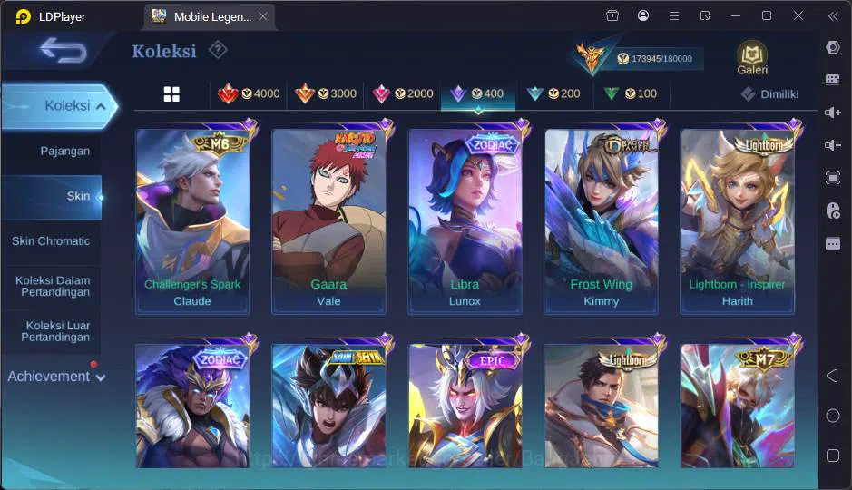 Mobile Legends: Bang Bang Accounts GLOBAL|Hero |Skin 511|Lgn Gusion+Lunox,Kof Chou,Na image 14