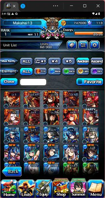 Grand Summoners Accounts GLOBAL|4 Ascend|Chloe, Saber Alter, Kenshin Himura image 6