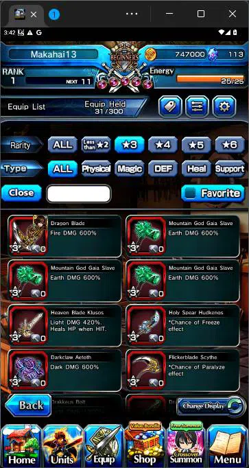 Grand Summoners Accounts GLOBAL|4 Ascend|Chloe, Saber Alter, Kenshin Himura image 9