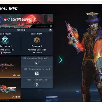 Blood Strike Accounts Collab Skin ASIA |1 Collab Gun:Scar - EVA-08 [Eva]|1 Limited Gun|5 Ultra Gun|Check SS BS2662B