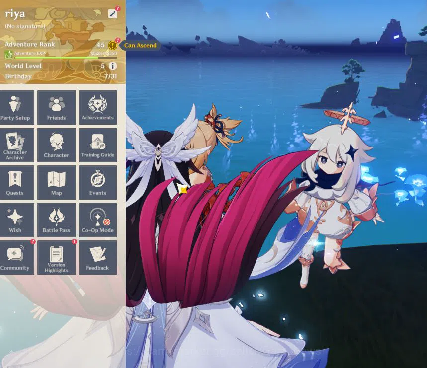 Genshin Impact Accounts ASIA|AR 45|2 Limited| Columbina,HuTao [Keqing,Mona image 1