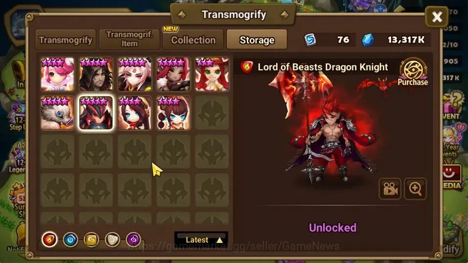Summoners War: Sky Arena Accounts GLOBAL Lv100|2 LD[Tanjiro Light,Veronica]|56 +NB5[ image 15