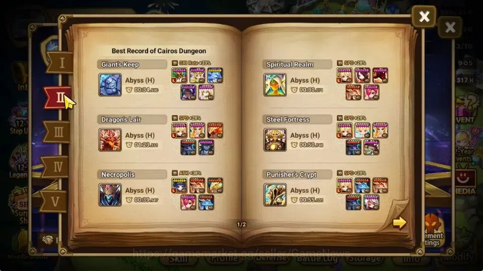 Summoners War: Sky Arena Accounts GLOBAL Lv100|2 LD[Tanjiro Light,Veronica]|56 +NB5[ image 4