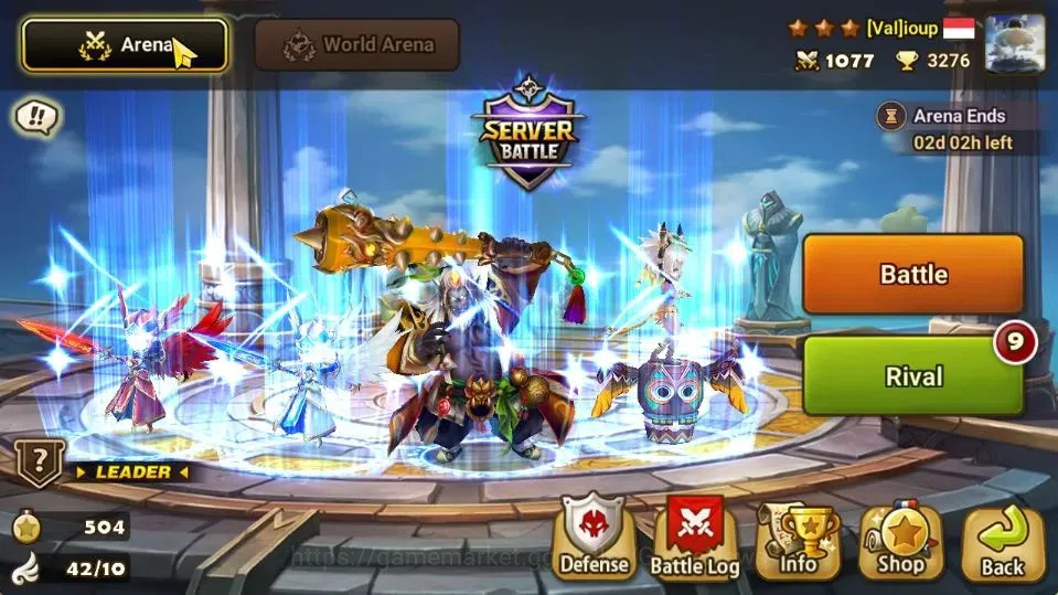 Summoners War: Sky Arena Accounts GLOBAL Lv100|2 LD[Tanjiro Light,Veronica]|56 +NB5[ image 9