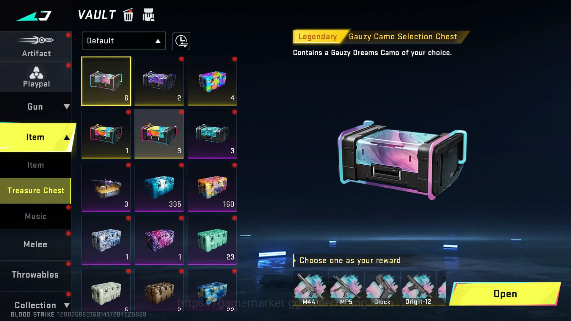 Blood Strike Accounts [ASIA SULTAN] 5 ETERNAL STRIKER SKINS | Evo Lv6 M4 image 13