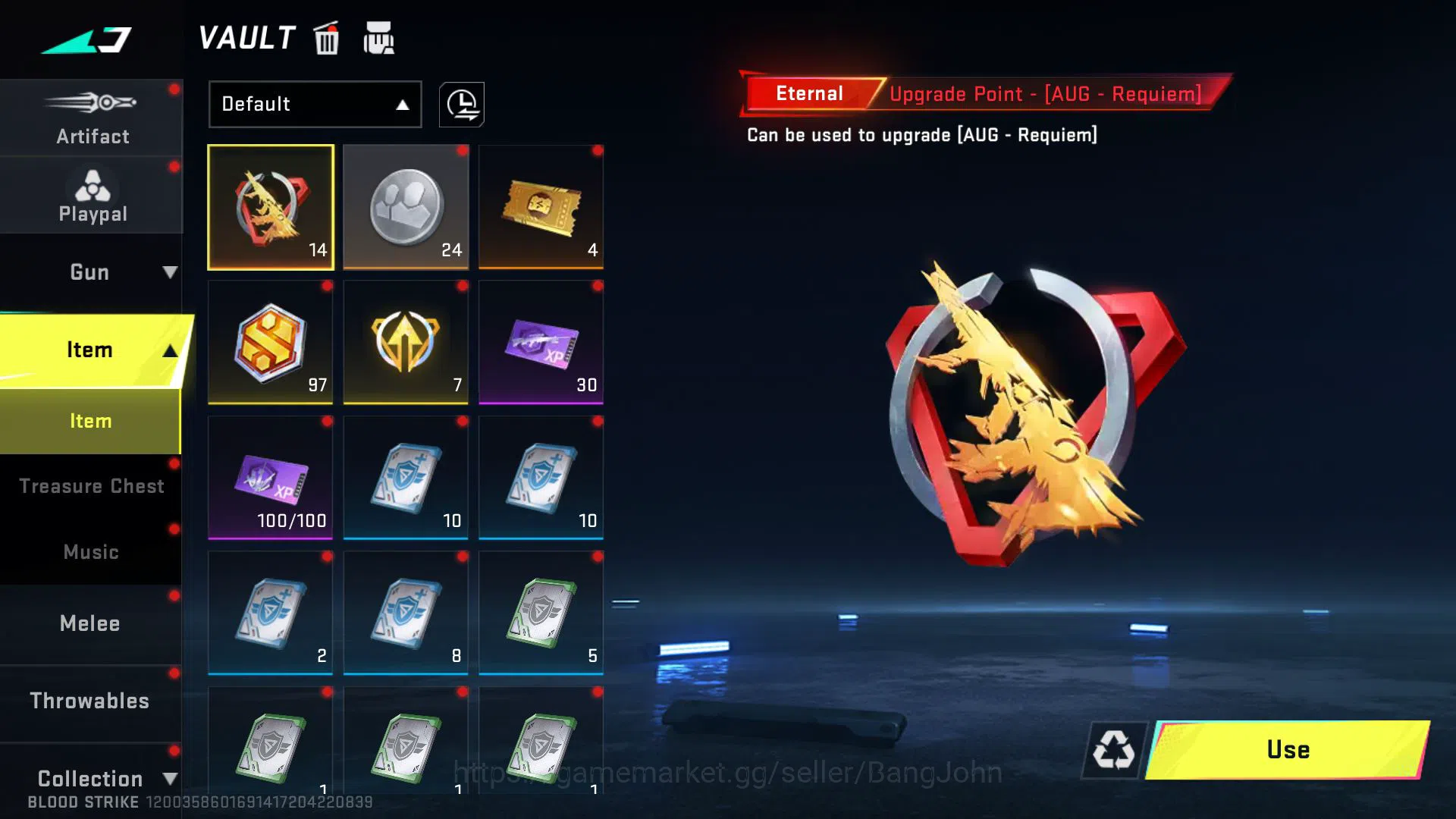 Blood Strike Accounts [ASIA SULTAN] 5 ETERNAL STRIKER SKINS | Evo Lv6 M4 image 14