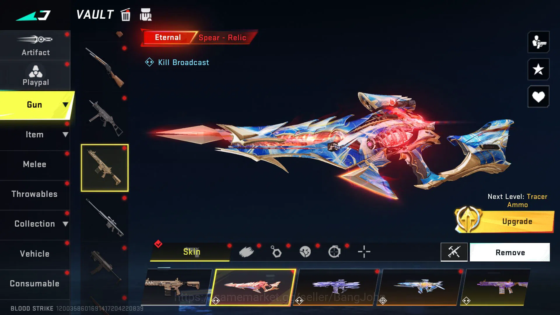Blood Strike Accounts [ASIA SULTAN] 5 ETERNAL STRIKER SKINS | Evo Lv6 M4 image 15