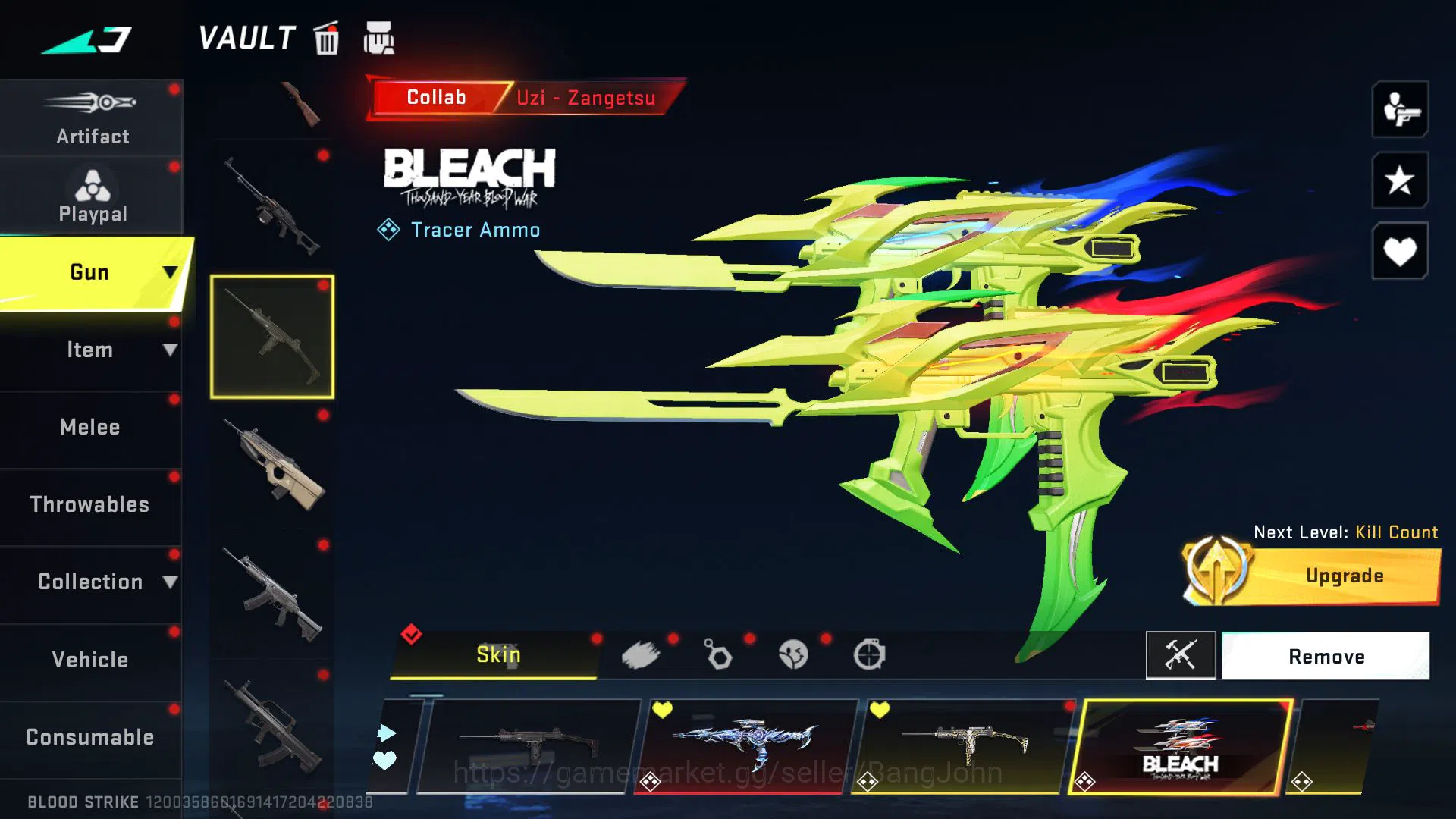 Blood Strike Accounts [ASIA SULTAN] 5 ETERNAL STRIKER SKINS | Evo Lv6 M4 image 19