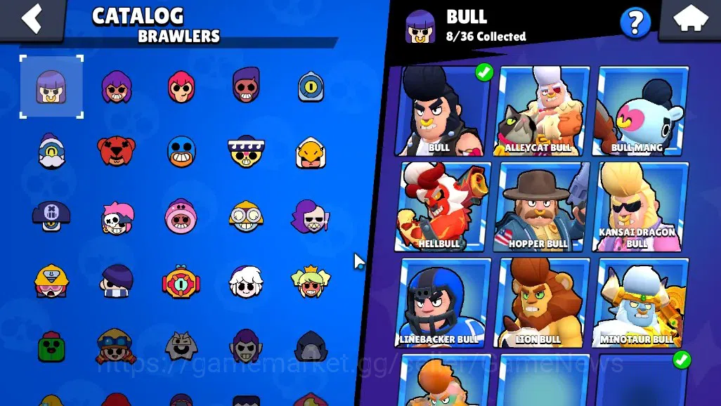 Brawl Stars Accounts 1755 Trophy|20Brawlers 2Max[Bull Full Buffies,Shel image 18
