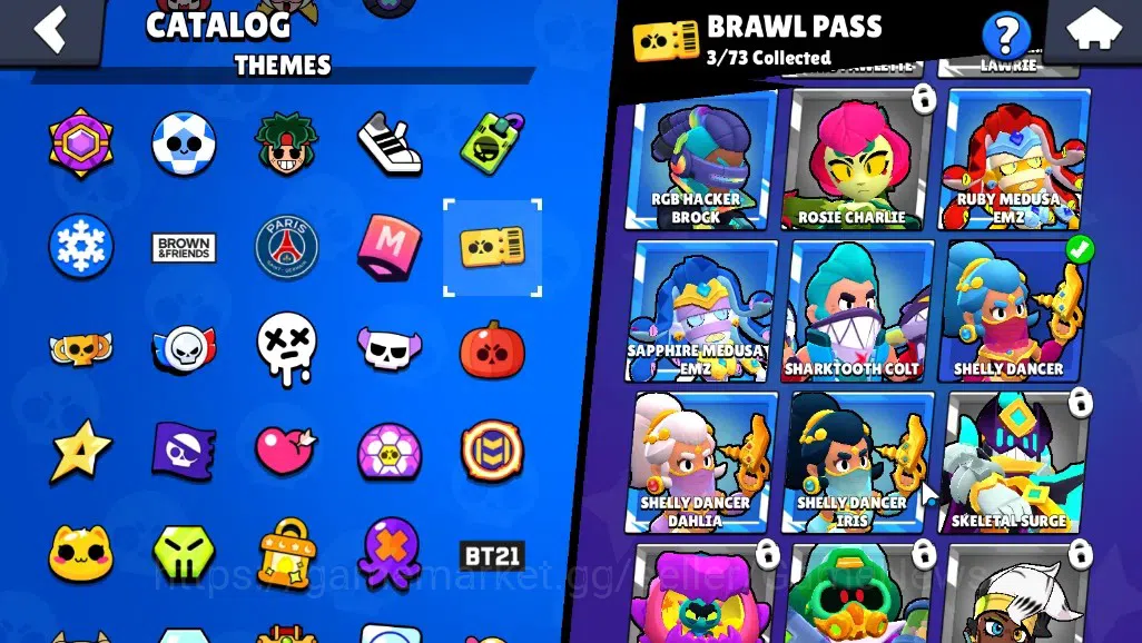 Brawl Stars Accounts 1755 Trophy|20Brawlers 2Max[Bull Full Buffies,Shel image 20