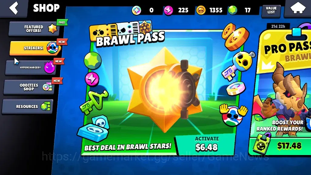 Brawl Stars Accounts 1755 Trophy|20Brawlers 2Max[Bull Full Buffies,Shel image 6
