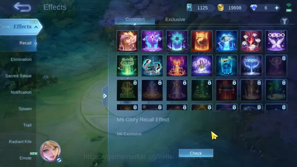 Mobile Legends: Bang Bang Accounts Hero 106|High Immo 111|Skin 204|CC[Nata],KOF[Karin image 19