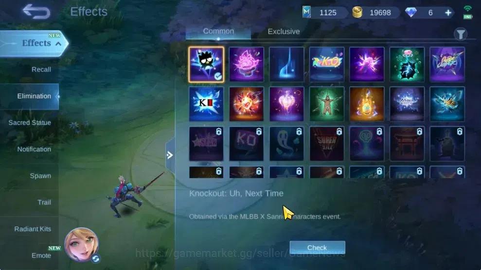 Mobile Legends: Bang Bang Accounts Hero 106|High Immo 111|Skin 204|CC[Nata],KOF[Karin image 20