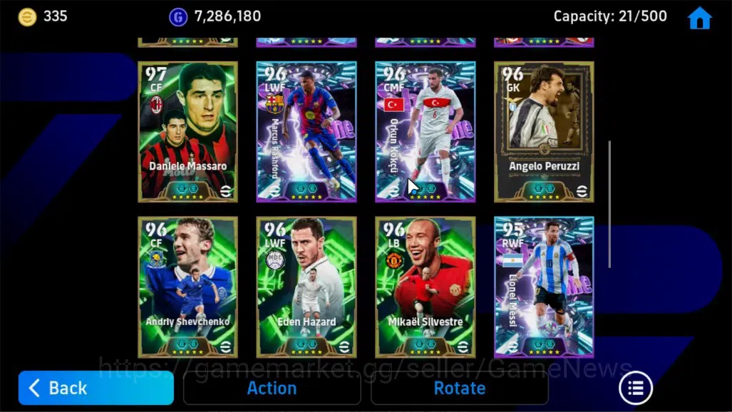 eFootball Accounts Android|Epic|Javier Saviola,Francesco Totti,Shinji image 10