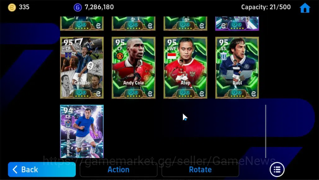 eFootball Accounts Android|Epic|Javier Saviola,Francesco Totti,Shinji image 11