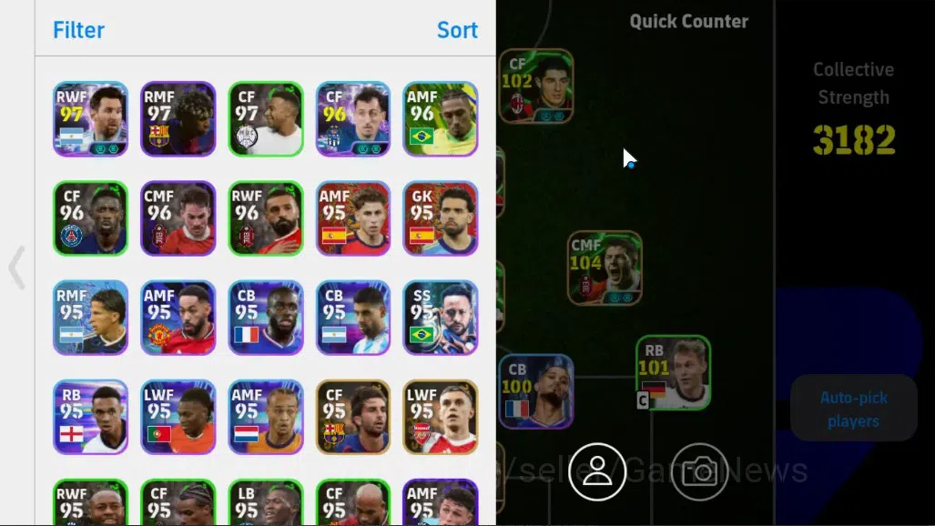 eFootball Accounts Android|Epic|Javier Saviola,Francesco Totti,Shinji image 2