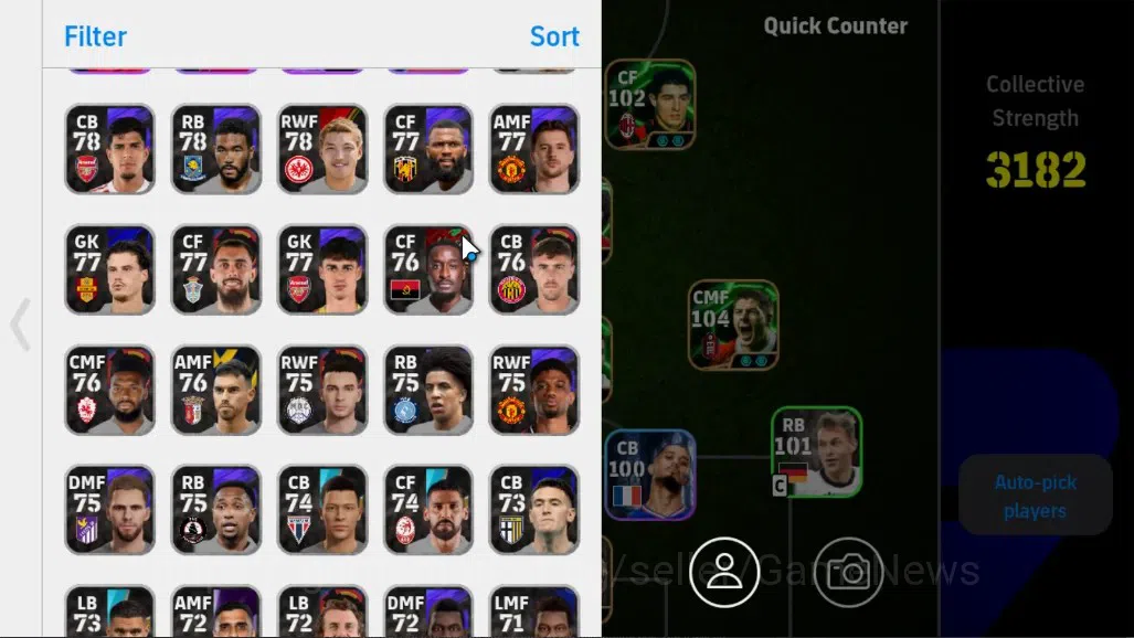 eFootball Accounts Android|Epic|Javier Saviola,Francesco Totti,Shinji image 6