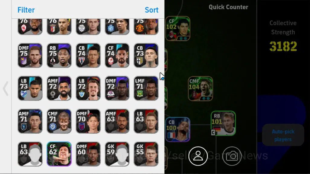 eFootball Accounts Android|Epic|Javier Saviola,Francesco Totti,Shinji image 7