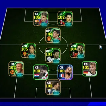 eFootball Legends & Iconic Players Android|Epic|Javier Saviola,Francesco Totti,Shinji image 1