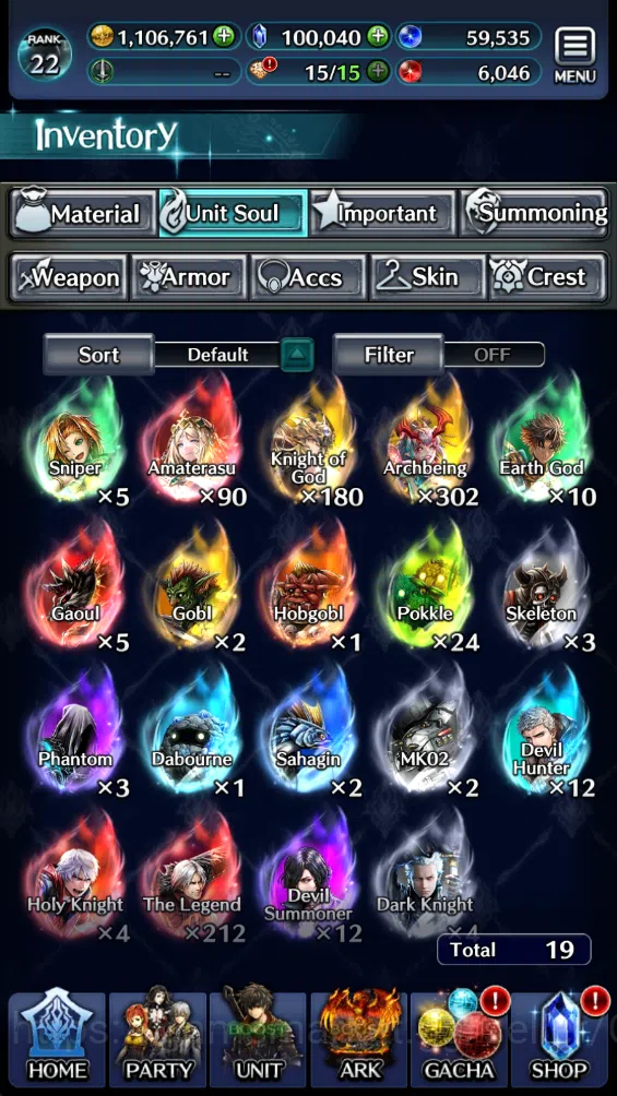 Last Cloudia Accounts Mid‑Game GLOBAL| 100k Crystal| Collab DMC (V & Nero) + TopTierUnits (A.Rolland. SMSera, Pale Flame 12