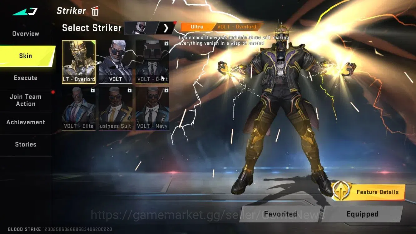 Blood Strike Accounts Asia|ETERNAL[DEagle-Scorpius]|Collab TOKREV[JACK-T image 4
