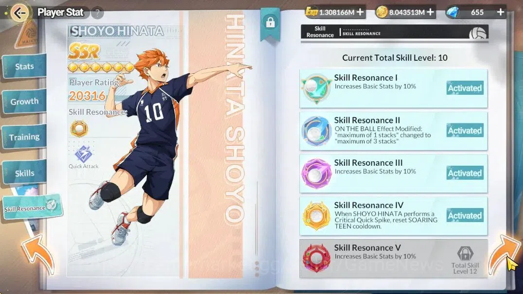 HAIKYU!! FLY HIGH Accounts SEA Lv54|4 SP [(Tsukishima,Bokuto,Hinata)+Memo,Nis image 19